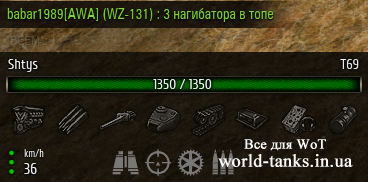 Standart Damage Panel - Настраиваемая панель повреждений для WoT 0.8.7